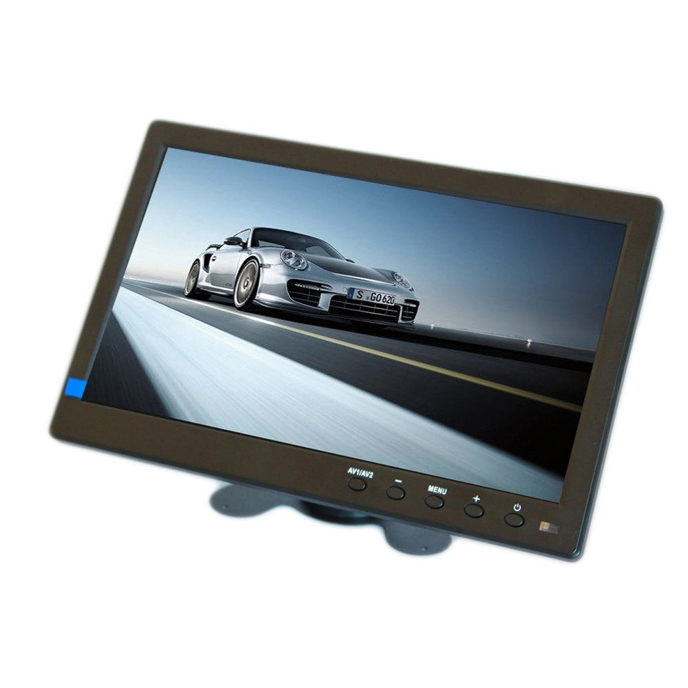 Trade Shop - Tv Televisore Monitor Lcd Digitale 10.1' Tft Per Videosorveglianza Vga Bnc Hdmi -
