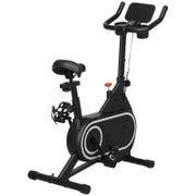 Cyclette Magnetica con Volano da 4kg, Manubrio e Sellino Regolabili