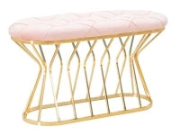 Panca Zig Rosa cm 91X38X52