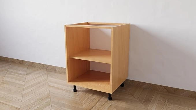 Mobile Base 60 Compreso Di Anta. H 72 Cm L 60 Cm P 55.5 Cm. Spedizione In Kit Faggio