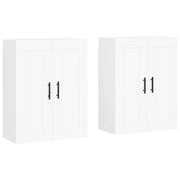 Armadietti a Parete 2 pz Bianchi in Legno Multistrato CFW4796947