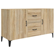 Buffet credenza cassettiera armadio mobile contenitore organizer cucina soggiorno rovere Sonoma 100 x 36 x 60 cm legno ingegnerizzato marrone 02_0031464