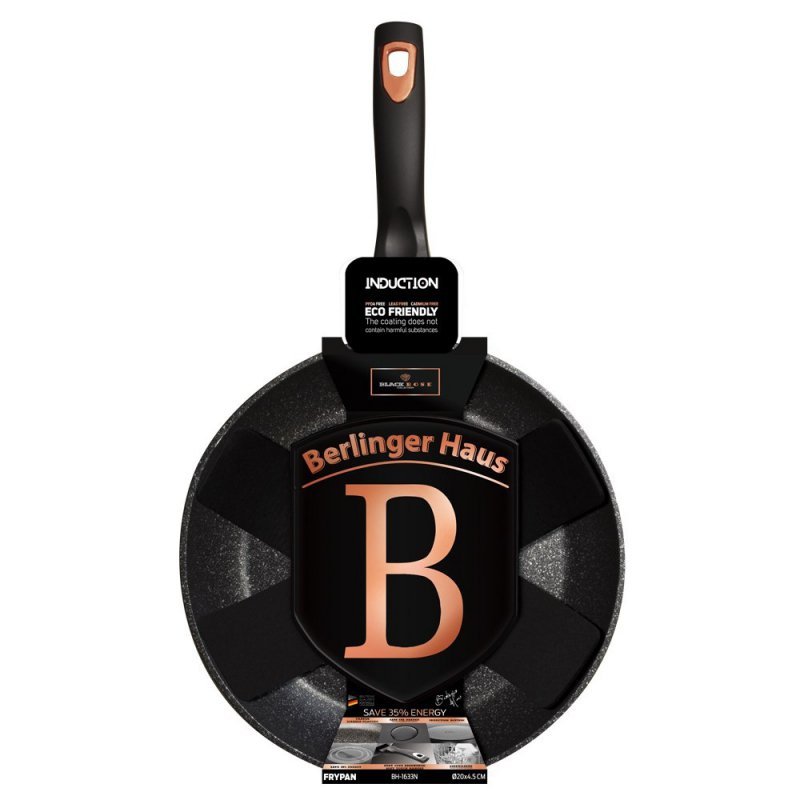 Berlinger haus BH-1633 Padella rivestita in granito da 20 cm