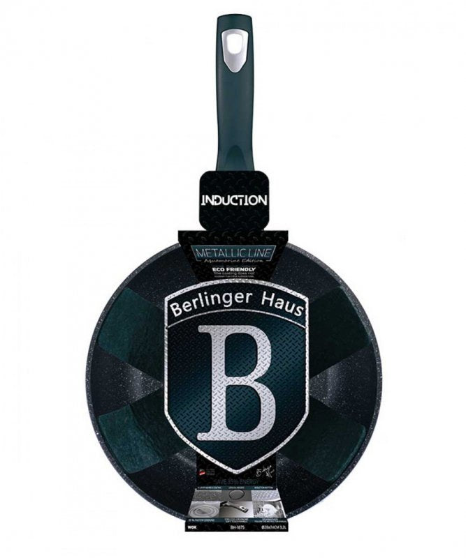 Berlinger haus BH-1875 Granite Wok 28cm - Pentole antiaderenti