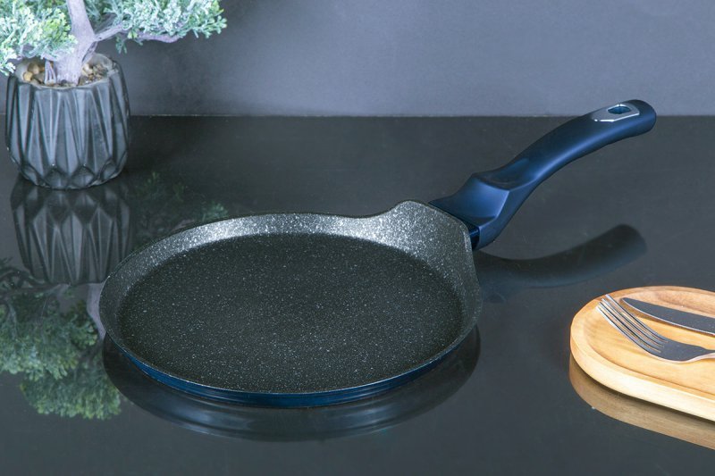 Berlinger haus BH-1876 Padella per pancake in granito acquamarina 25 cm