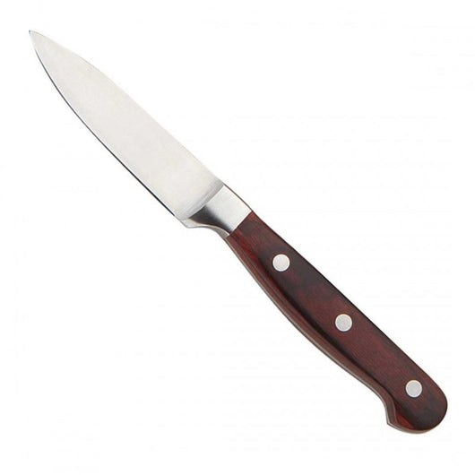 Coltello per sbucciare Kinghoff KH-3436 in acciaio inossidabile, impugnatura ergonomica da 8,5 cm