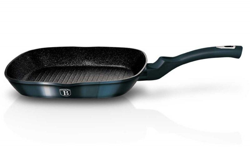 Berlinger Haus BH-1873 Padella per griglia in granito - Pentolame antiaderente 28 cm