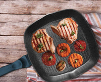 Berlinger Haus BH-1873 Padella per griglia in granito - Pentolame antiaderente 28 cm