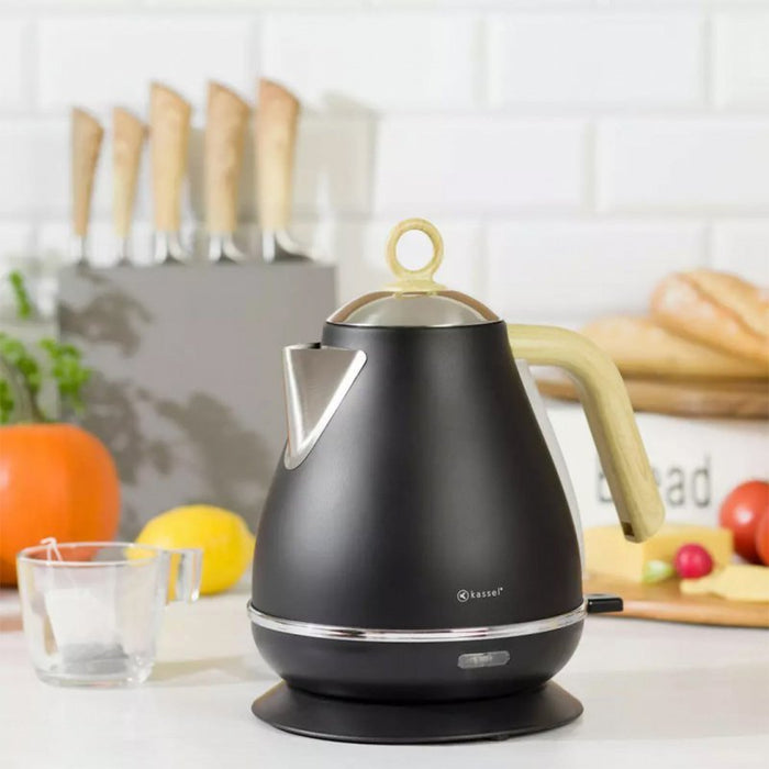 Bollitore elettrico in acciaio inox Kassel 93223 da 1,7 l con impugnatura ergonomica