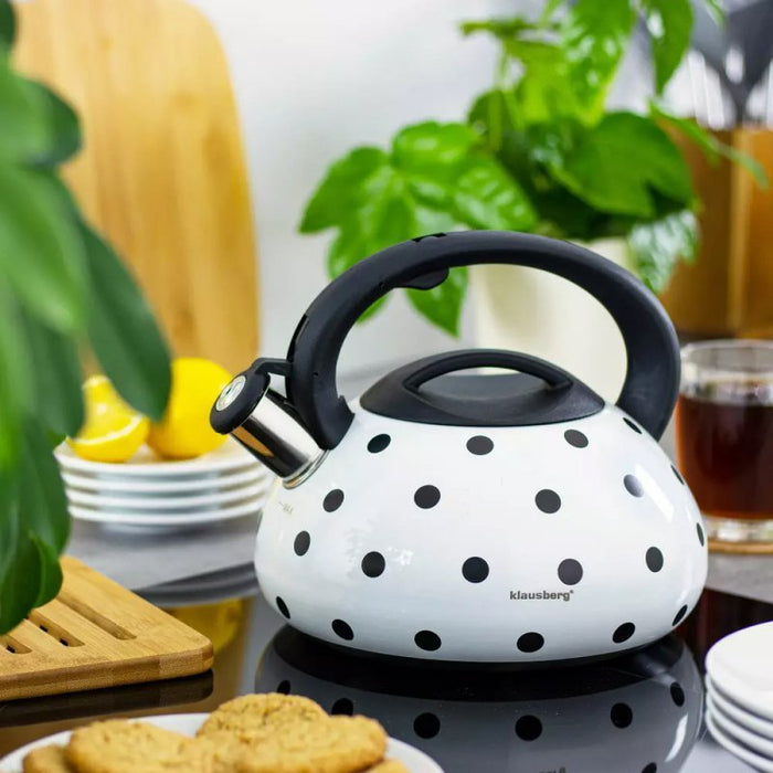 Bollitore in acciaio inox che cambia colore Klausberg KB-7074 da 3 litri