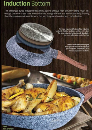 Berlinger haus BH-1194 Padella in granito da 30 cm con rivestimento antiaderente