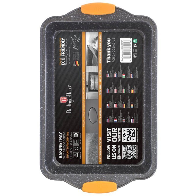 Berlinger haus BH-1139 Teglia antiaderente per pane e paté