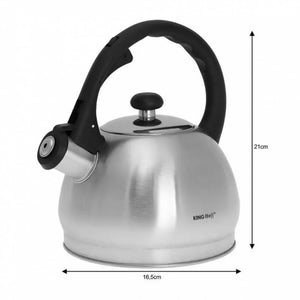 Bollitore in acciaio inossidabile con fischio Kinghoff KH-3773 da 1,8 l