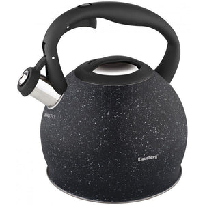 Klausberg KB-7266 Bollitore in marmo con fischio 3L