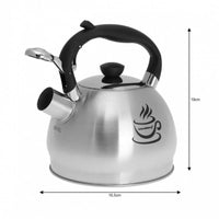 Bollitore Klausberg KB-7044 in acciaio inox da 1,8 l con indicatore termico