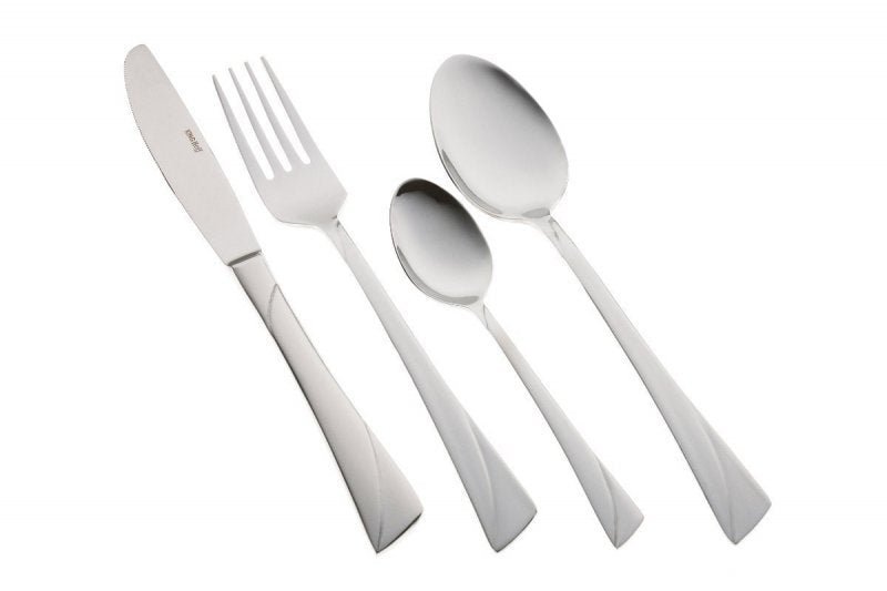 Set di posate in acciaio inossidabile di alta qualità Kinghoff KH-1345 da 24 pezzi