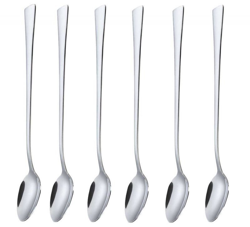 Kinghoff COCKTAIL SPOON 6 pz. KH-1341 Cucchiai da dessert in acciaio inossidabile