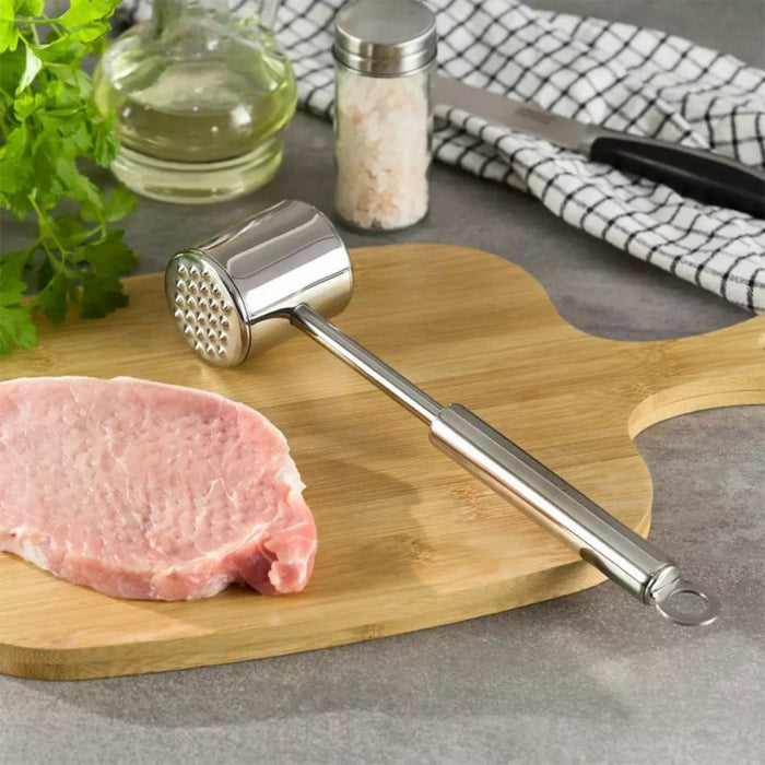 Batticarne in acciaio Kinghoff KH-3180 a doppia faccia 27x5cm