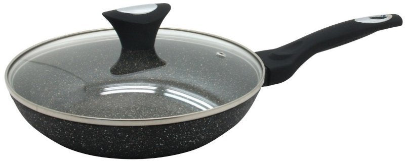 Klausberg KB-7192 Padella rivestita in granito con coperchio 30 cm