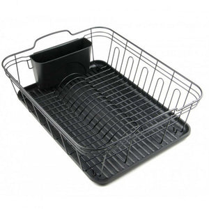 Kinghoff KH-1354 Scolapiatti compatto con portaposate