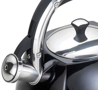 Klausberg KB-7194 Bollitore con fischietto in acciaio inossidabile da 3 litri