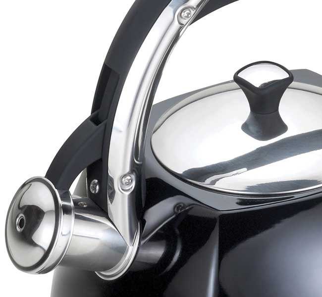 Klausberg KB-7194 Bollitore con fischietto in acciaio inossidabile da 3 litri