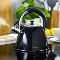 Bollitore in acciaio inossidabile con fischio Klausberg KB-7410 da 2,2 l