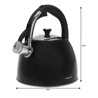 Bollitore in acciaio inossidabile con fischio Klausberg KB-7410 da 2,2 l