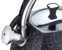 Klausberg KB-7412 Bollitore a fischio in acciaio inossidabile da 2,2 l per tutti i fornelli