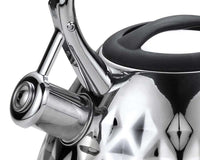 Klausberg KB-7413 Bollitore a fischio in acciaio inossidabile da 3 litri per tutti i fornelli