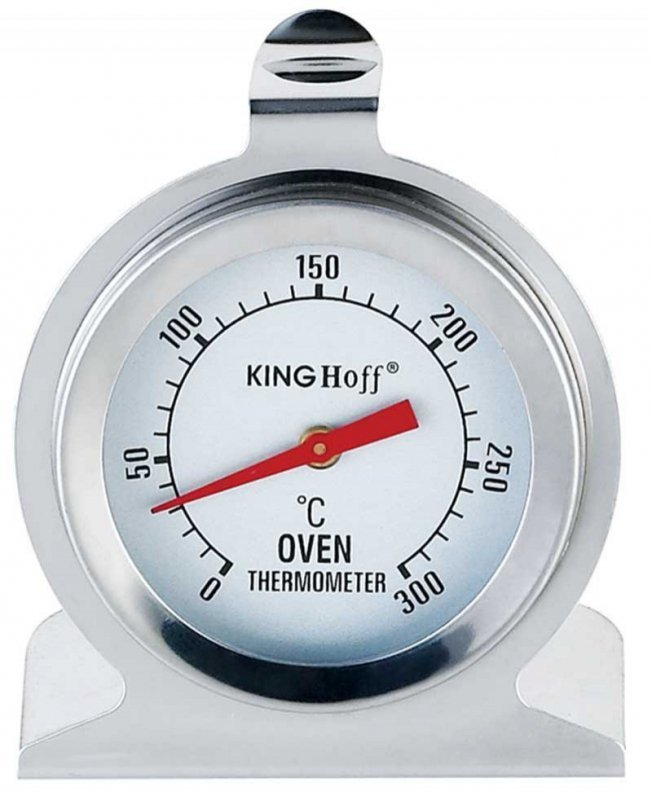Termometro da forno in acciaio inossidabile Kinghoff KH-3699 con quadrante grande