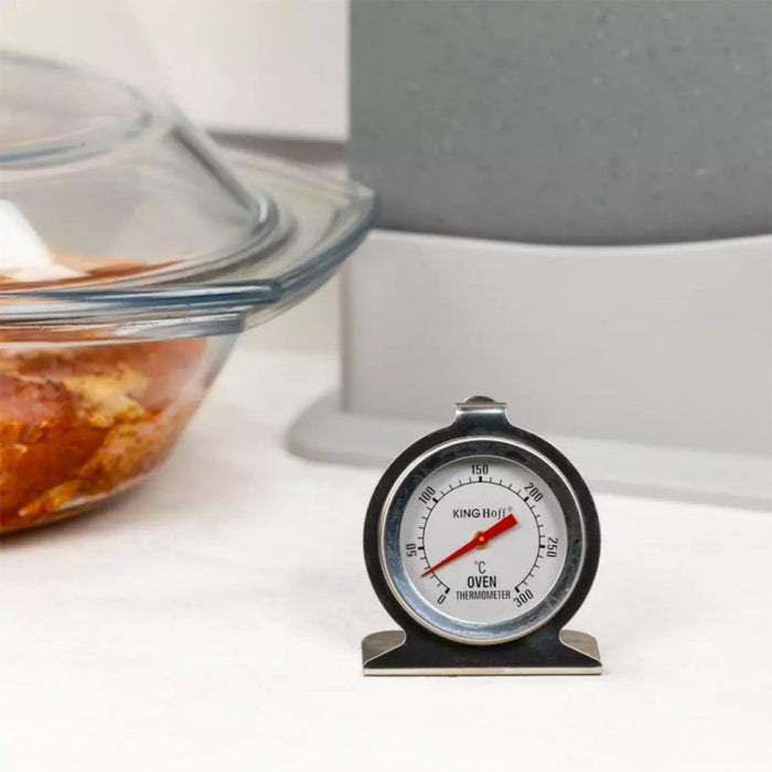 Termometro da forno in acciaio inossidabile Kinghoff KH-3699 con quadrante grande