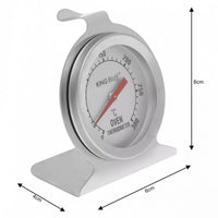 Termometro da forno in acciaio inossidabile Kinghoff KH-3699 con quadrante grande