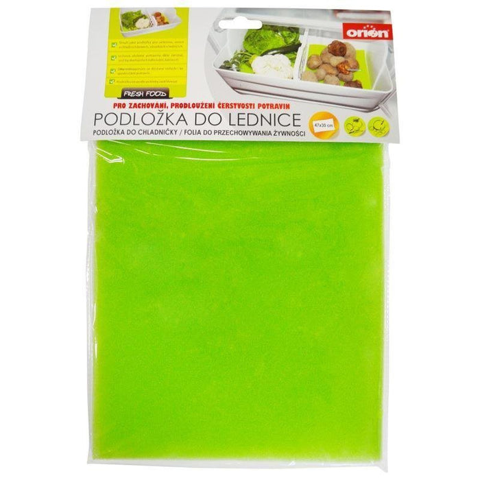 Tappetino antibatterico antimuffa per frigorifero Orion, vassoio freschezza 47x30cm