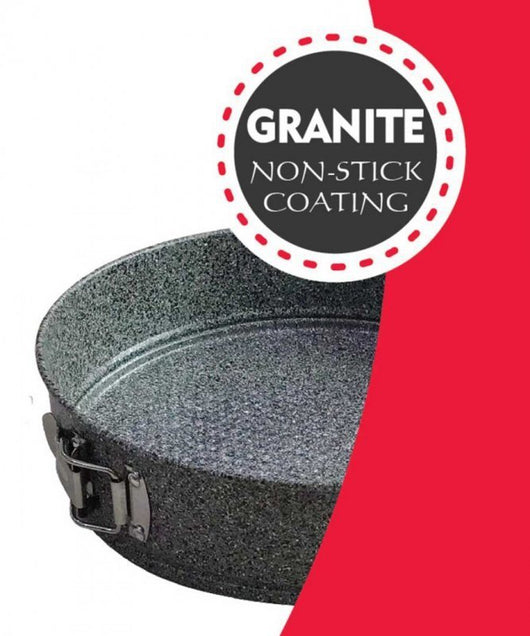 Klausberg KB-7420 Teglia rotonda antiaderente in granito da 28 cm