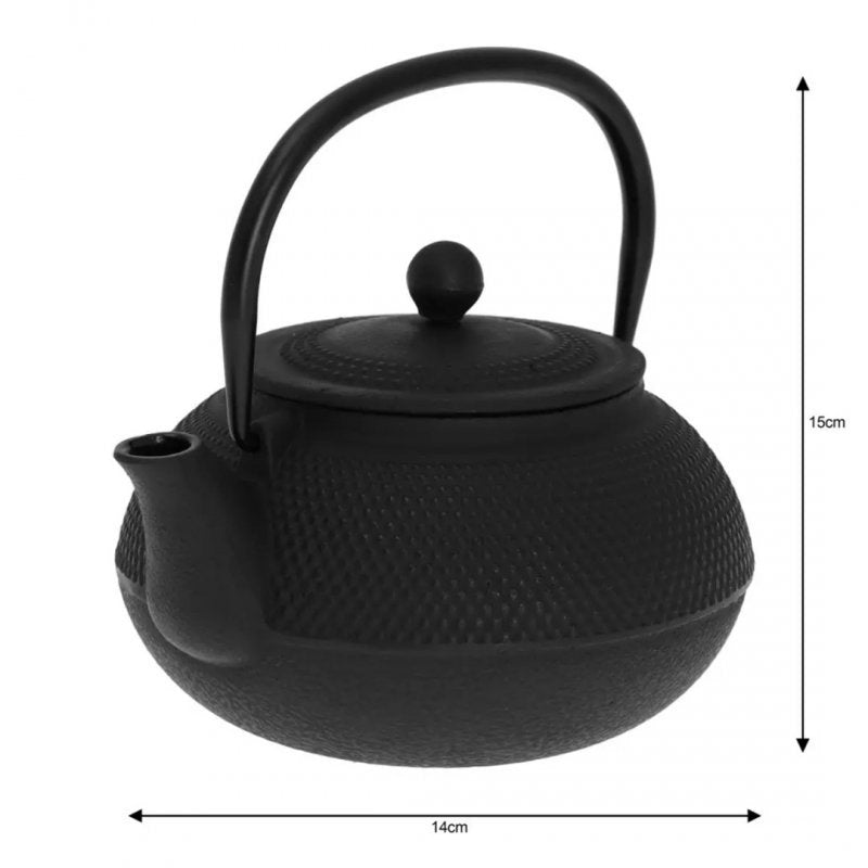 Infusore in ghisa Kinghoff KH-3331 con filtro in acciaio inossidabile da 850 ml