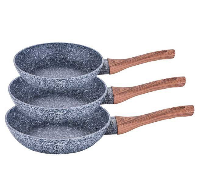 Berlinger haus BH-1214 Set di 3 padelle in granito