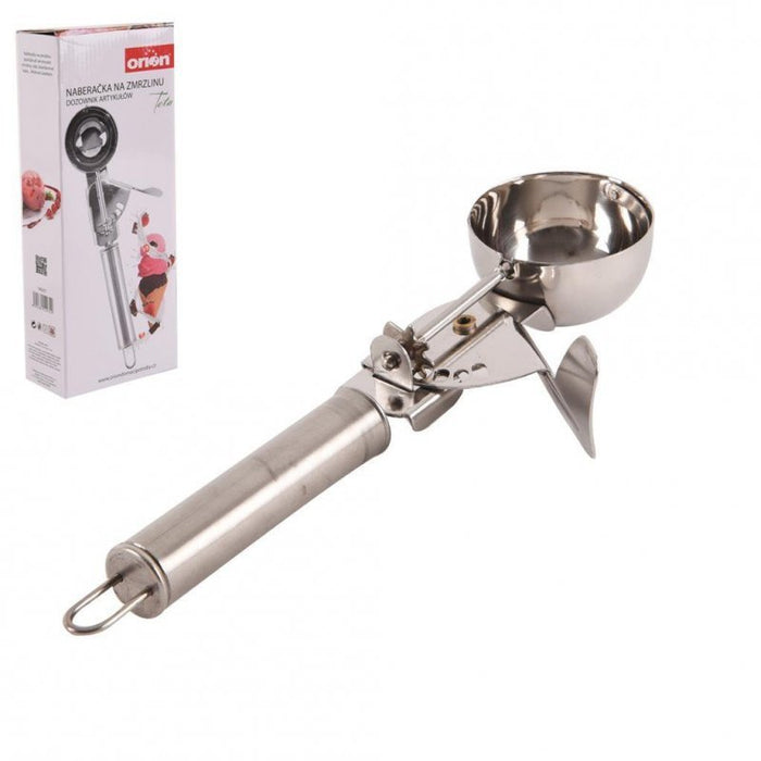 Cucchiaio per gelato Orion da 5 cm in acciaio inox per gelato e altro