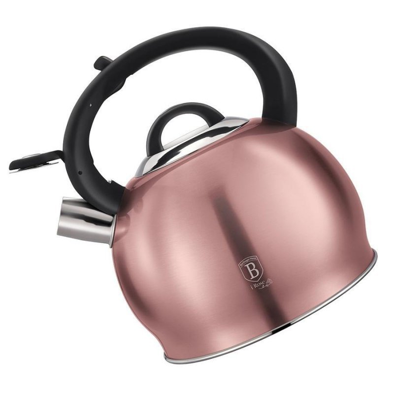 Berlinger haus BH-1077 I-ROSE Classic Whistling Kettle 3L