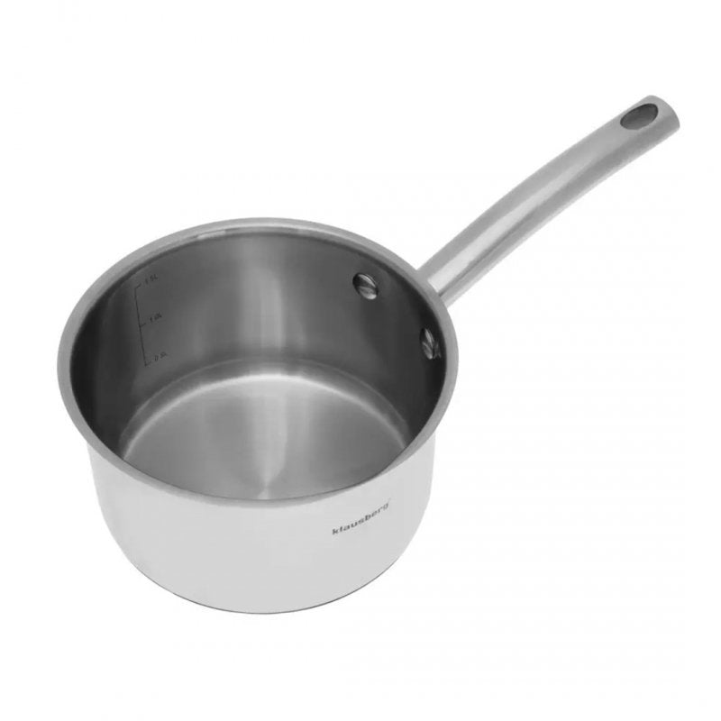 Klausberg KB-7215 Set di pentole in acciaio inossidabile di alta qualità da 9 pezzi