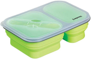 Klausberg KB-7023 Lunch Box in silicone a doppio scomparto