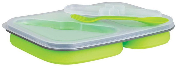 Klausberg KB-7023 Lunch Box in silicone a doppio scomparto