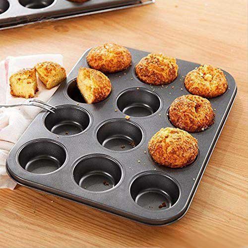 Kinghoff KH-4099 Stampo per muffin per 12 cupcakes