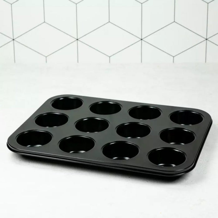 Kinghoff KH-4099 Stampo per muffin per 12 cupcakes