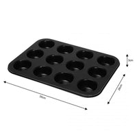 Kinghoff KH-4099 Stampo per muffin per 12 cupcakes