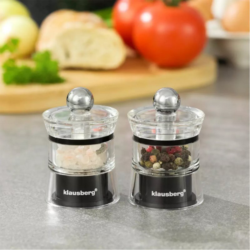 Set macina pepe e sale in ceramica Klausberg KB-7432