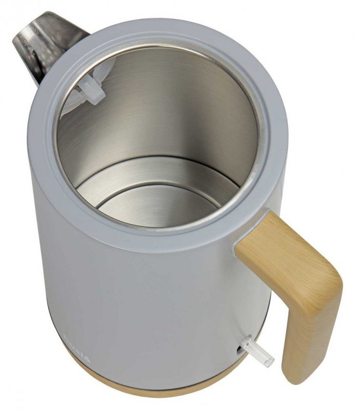 Husla HUSLA BOLLITORE ELETTRICO 1,5L Bollitore in acciaio inossidabile a riscaldamento rapido