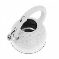 Kinghoff KH-1407 Bollitore con fischietto in marmo da 2,6 l