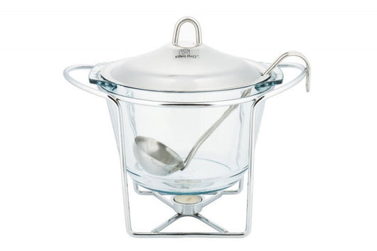 Kinghoff KH-1413 Teglia da forno resistente al calore con coperchio 4,1 l