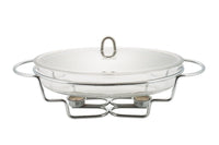 Scaldavivande in vetro resistente al calore Kinghoff KH-1411 con coperchio